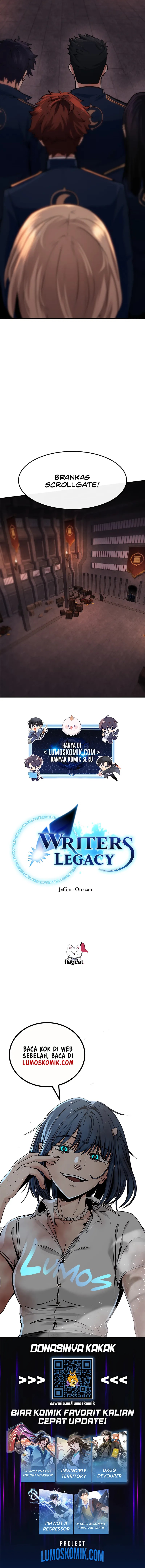 Writers Legacy Chapter 17 Bahasa Indonesia