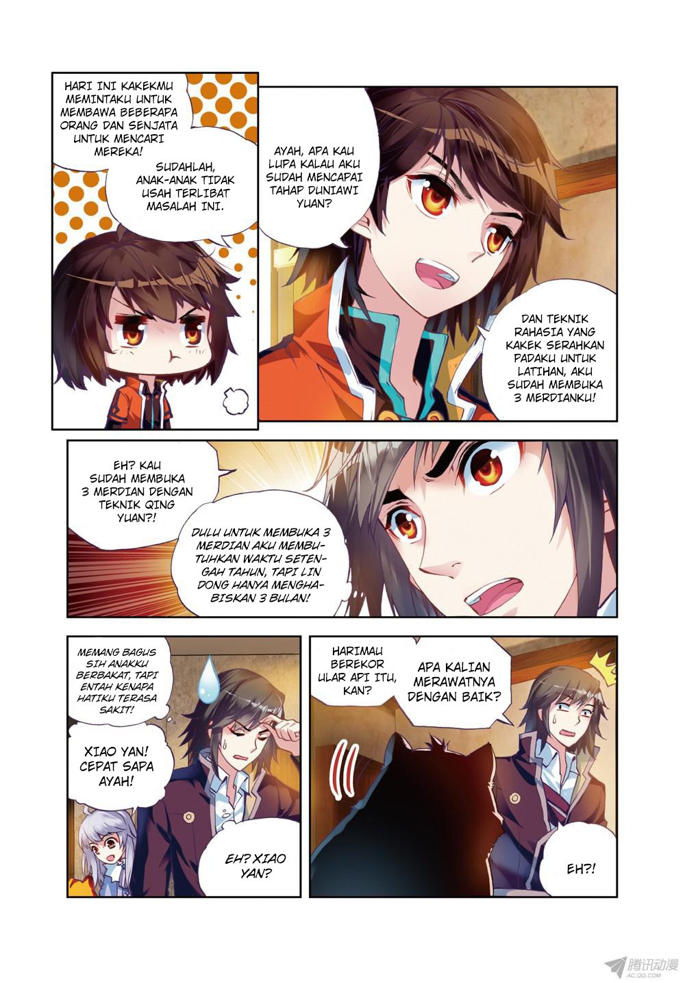 Wu Dong Qian Kun Chapter 22 Bahasa Indonesia