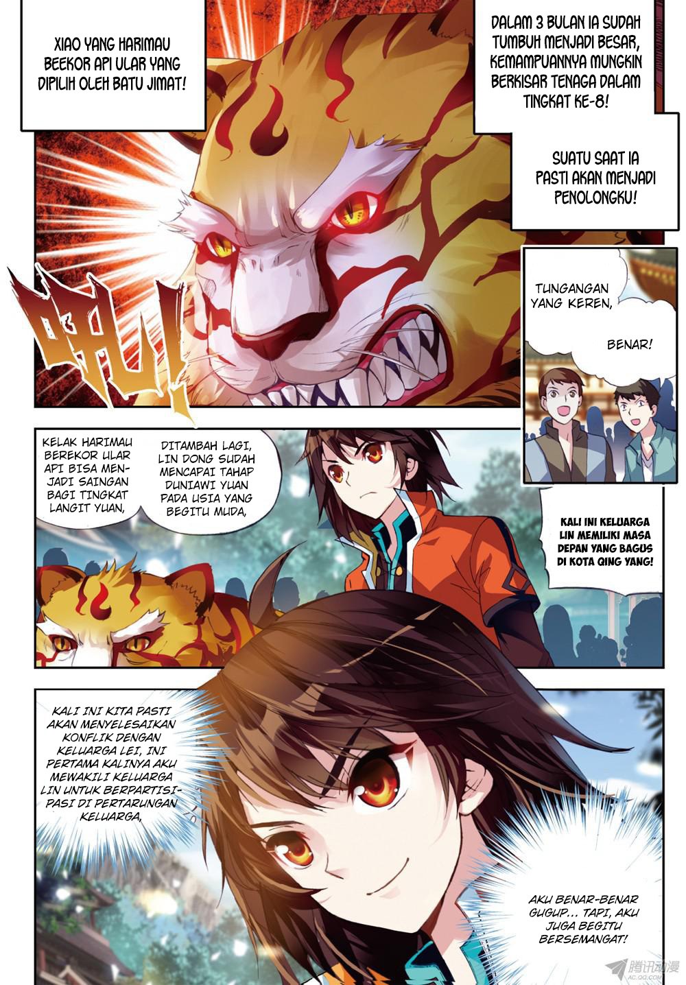 Wu Dong Qian Kun Chapter 22 Bahasa Indonesia