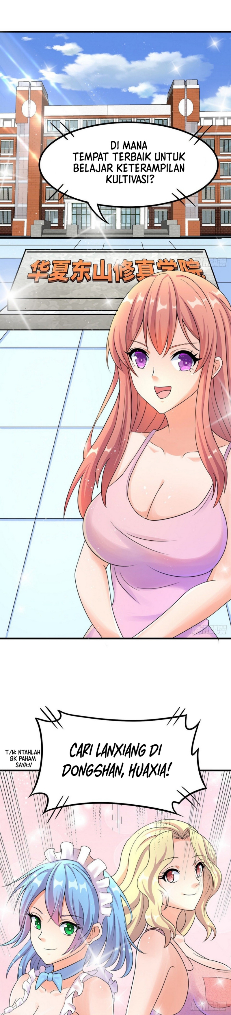 Xiuzhen Girls’ School: All Girls Want to Put Me Down Chapter 01 Bahasa Indonesia