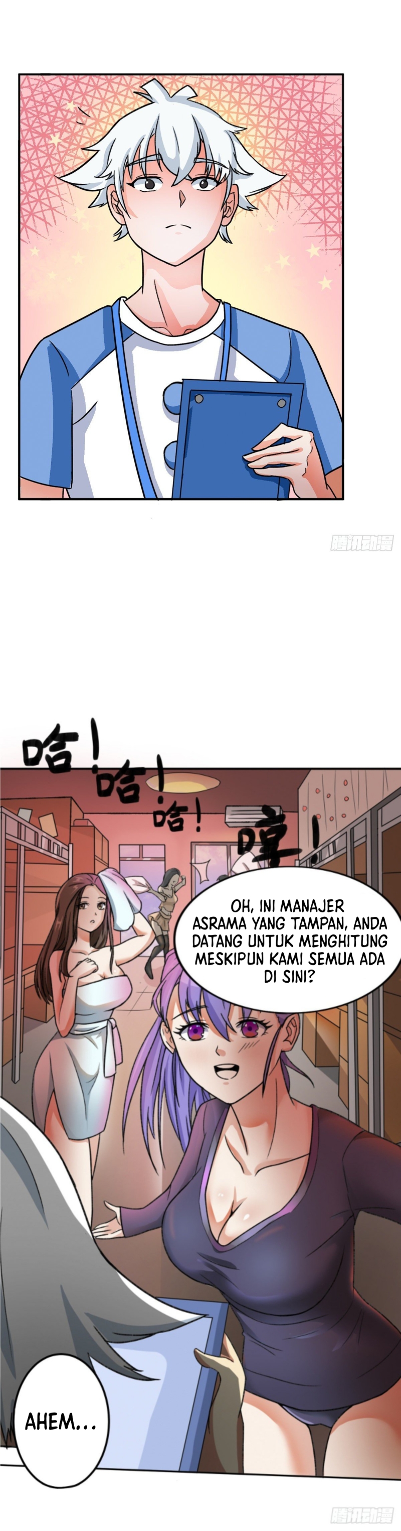 Xiuzhen Girls’ School: All Girls Want to Put Me Down Chapter 01 Bahasa Indonesia