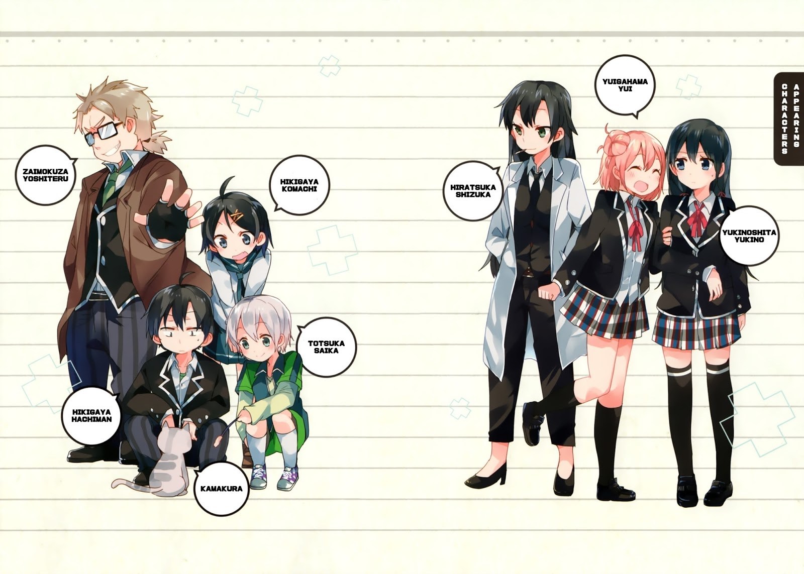 Yahari Ore no Seishun Love Comedy wa Machigatteiru.: Monologue chapter 1