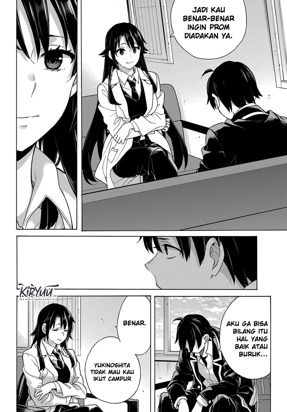 Yahari Ore no Seishun Love Comedy wa Machigatteiru.: Monologue Chapter 76 Bahasa Indonesia