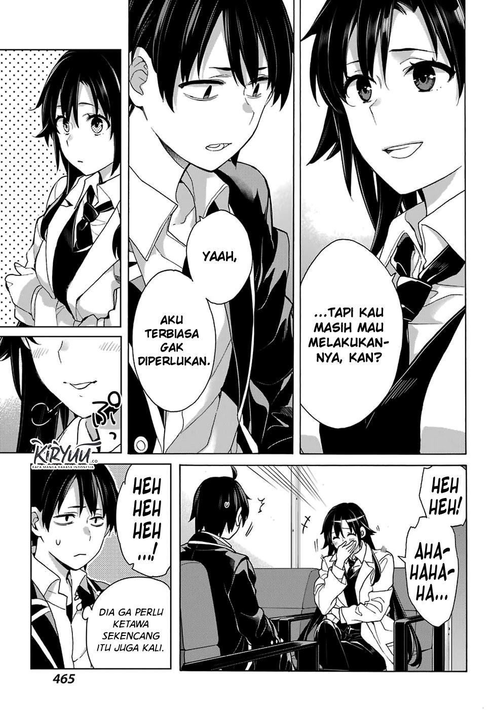 Yahari Ore no Seishun Love Comedy wa Machigatteiru.: Monologue Chapter 76 Bahasa Indonesia
