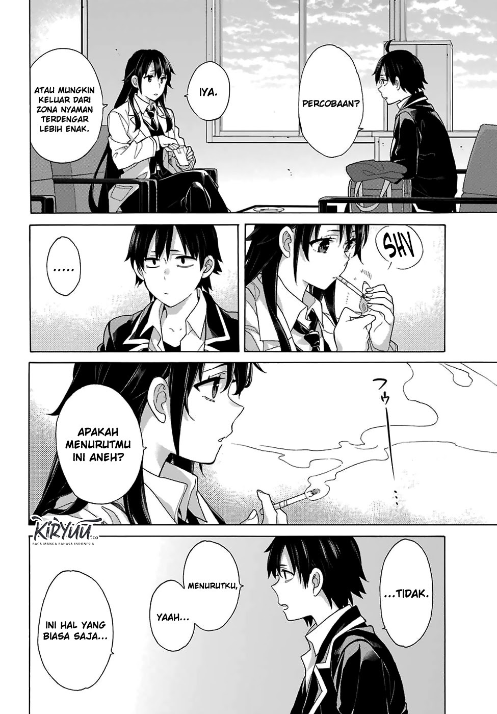 Yahari Ore no Seishun Love Comedy wa Machigatteiru.: Monologue Chapter 76 Bahasa Indonesia