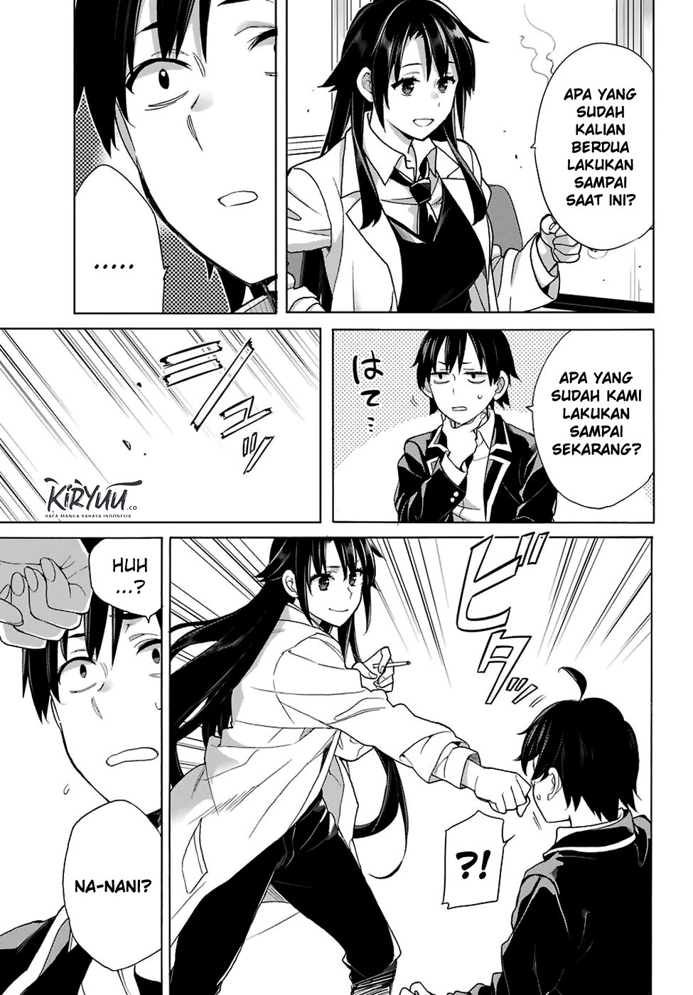 Yahari Ore no Seishun Love Comedy wa Machigatteiru.: Monologue Chapter 76 Bahasa Indonesia