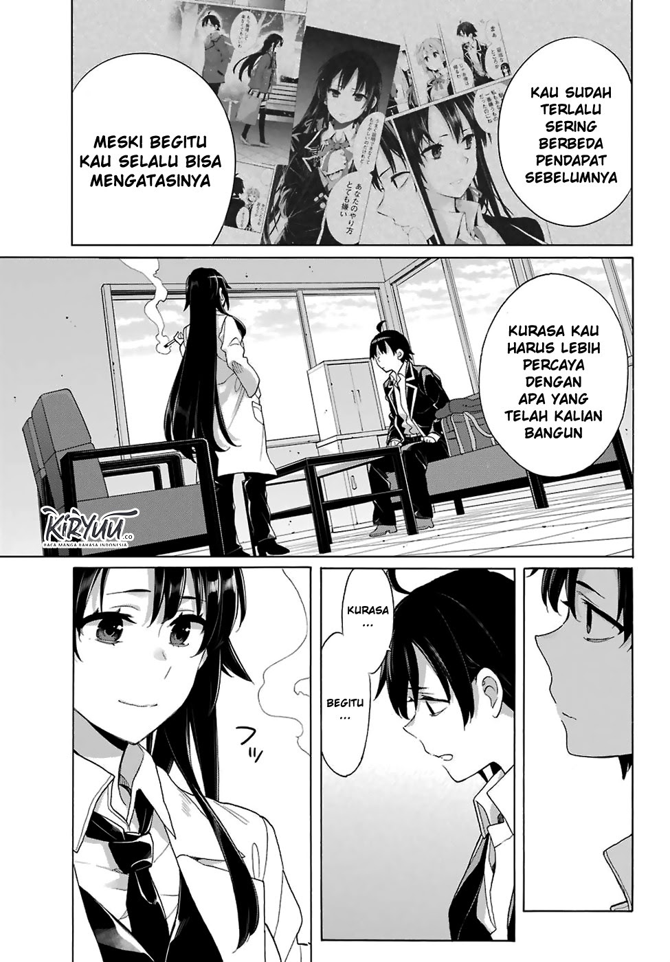 Yahari Ore no Seishun Love Comedy wa Machigatteiru.: Monologue Chapter 76 Bahasa Indonesia