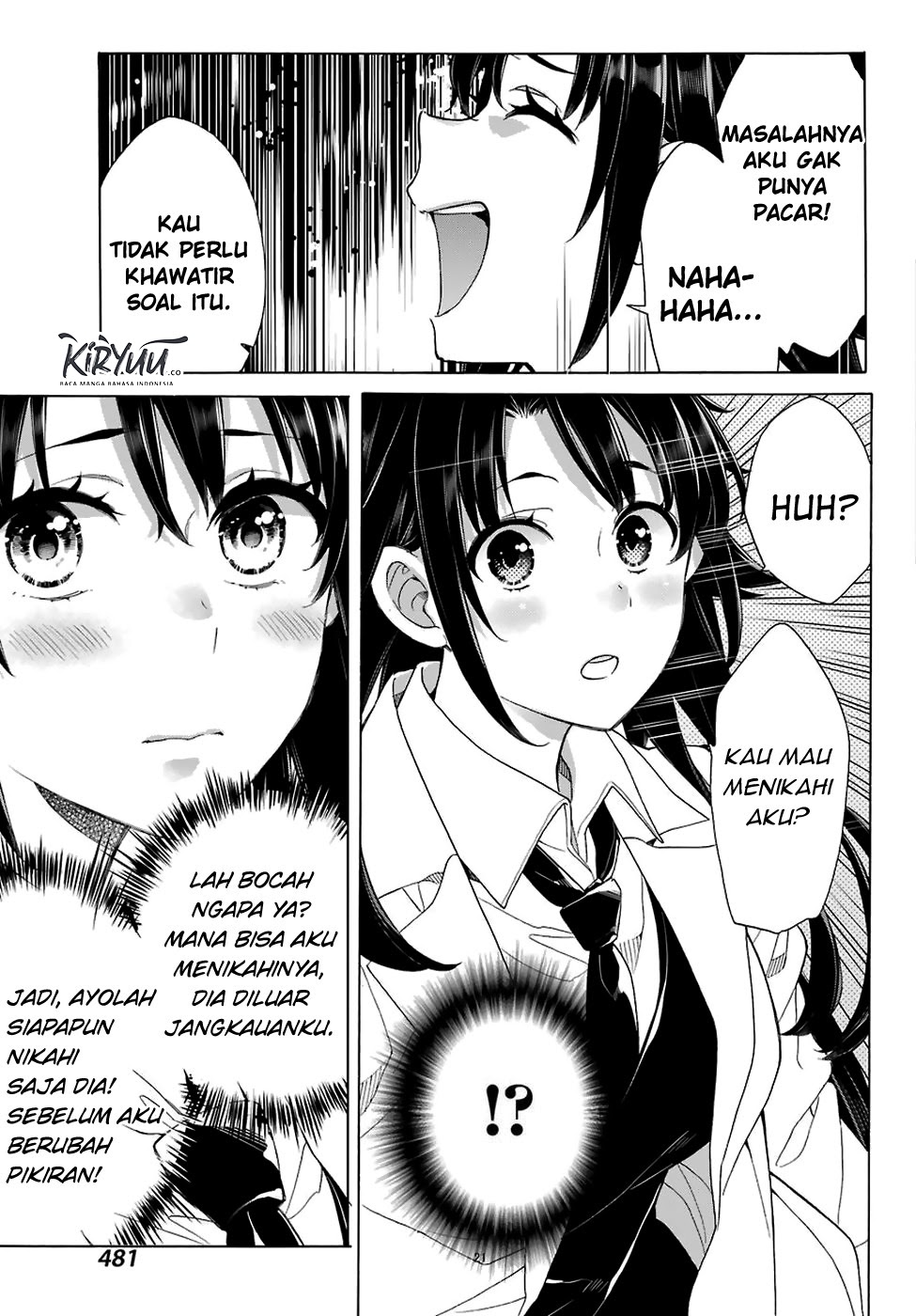Yahari Ore no Seishun Love Comedy wa Machigatteiru.: Monologue Chapter 76 Bahasa Indonesia