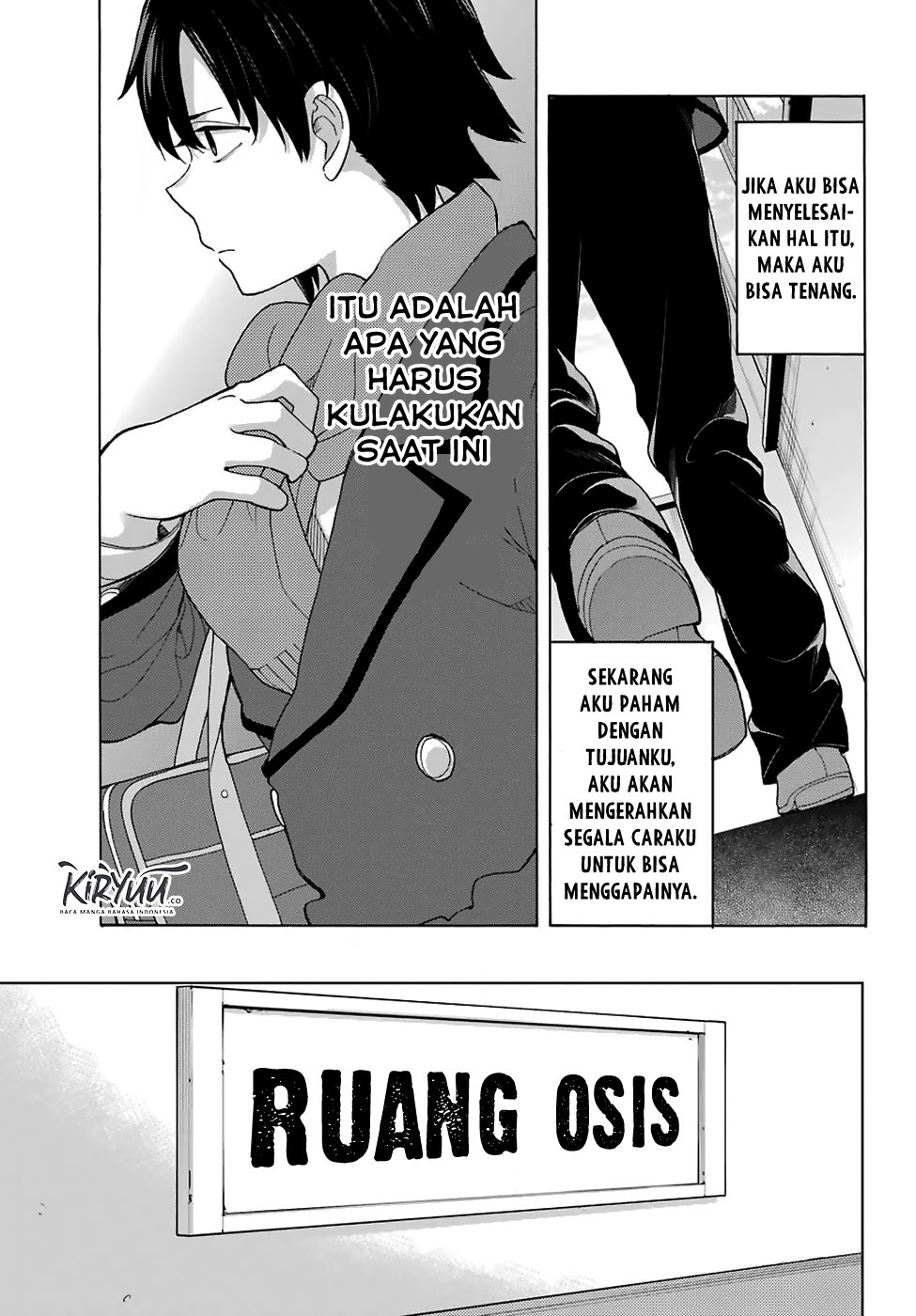 Yahari Ore no Seishun Love Comedy wa Machigatteiru.: Monologue Chapter 76 Bahasa Indonesia