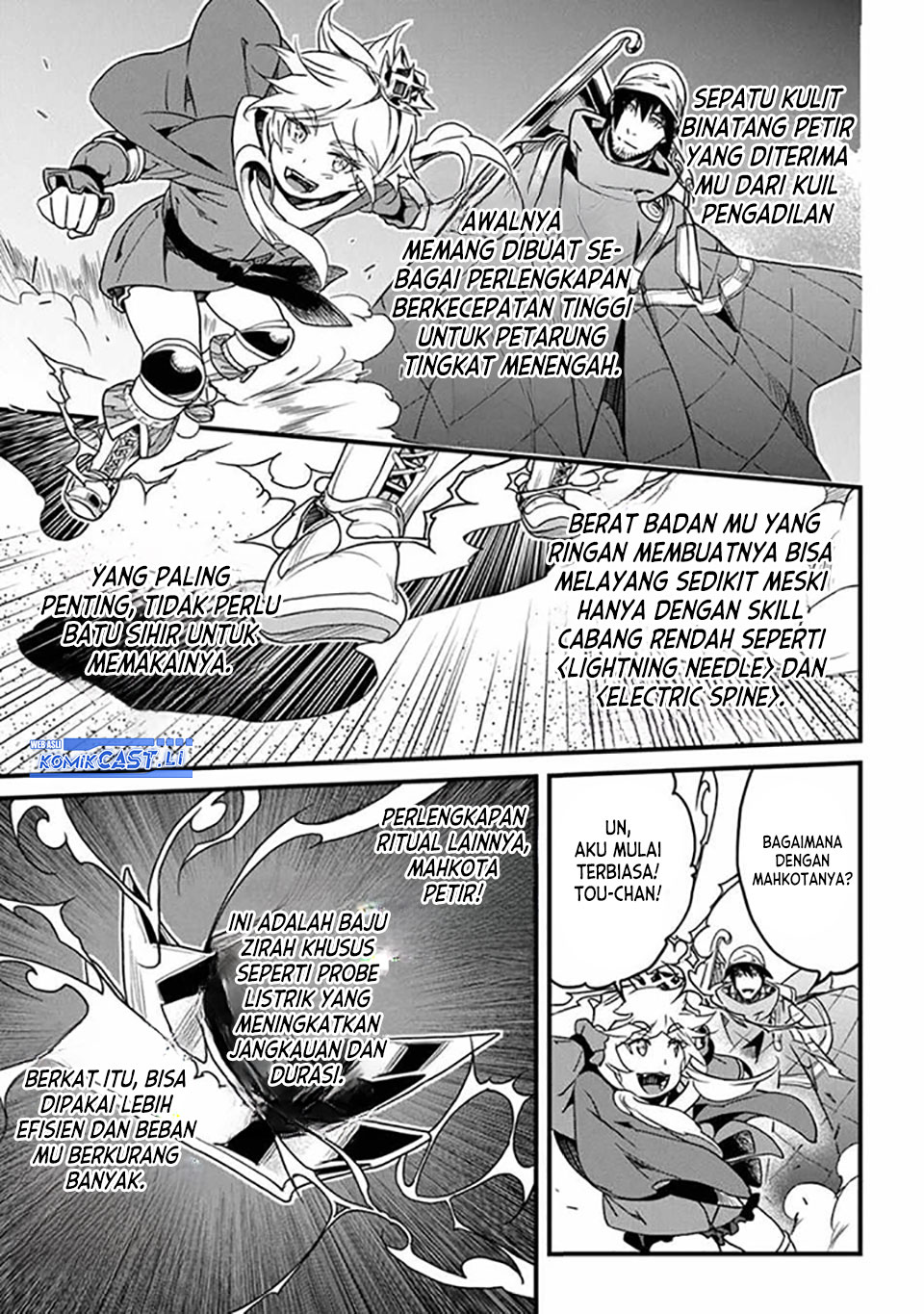 Yakudatazu Skill ni Jinsei o Sosogikomi 25-nen, Imasara Saikyou no Boukentan Midori Kashi no Akira Chapter 44 Bahasa Indonesia