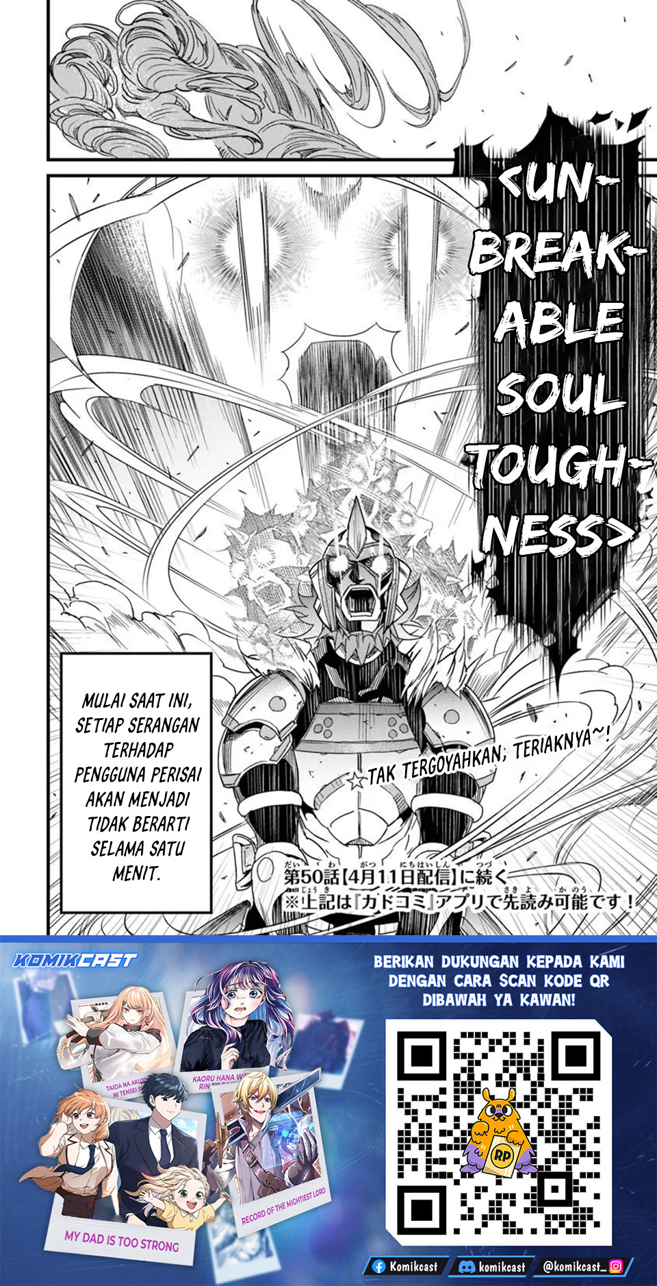 Yakudatazu Skill ni Jinsei o Sosogikomi 25-nen, Imasara Saikyou no Boukentan Midori Kashi no Akira Chapter 49 Bahasa Indonesia