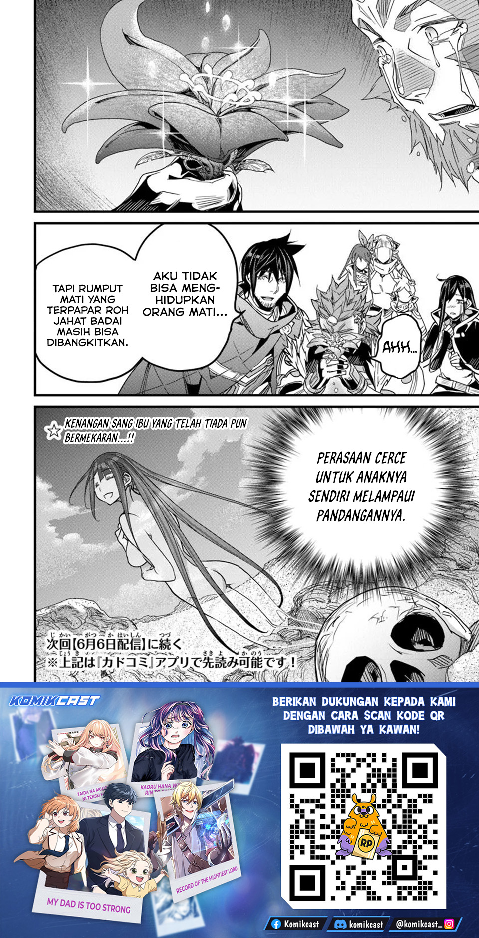 Yakudatazu Skill ni Jinsei o Sosogikomi 25-nen, Imasara Saikyou no Boukentan Midori Kashi no Akira Chapter 50 Bahasa Indonesia