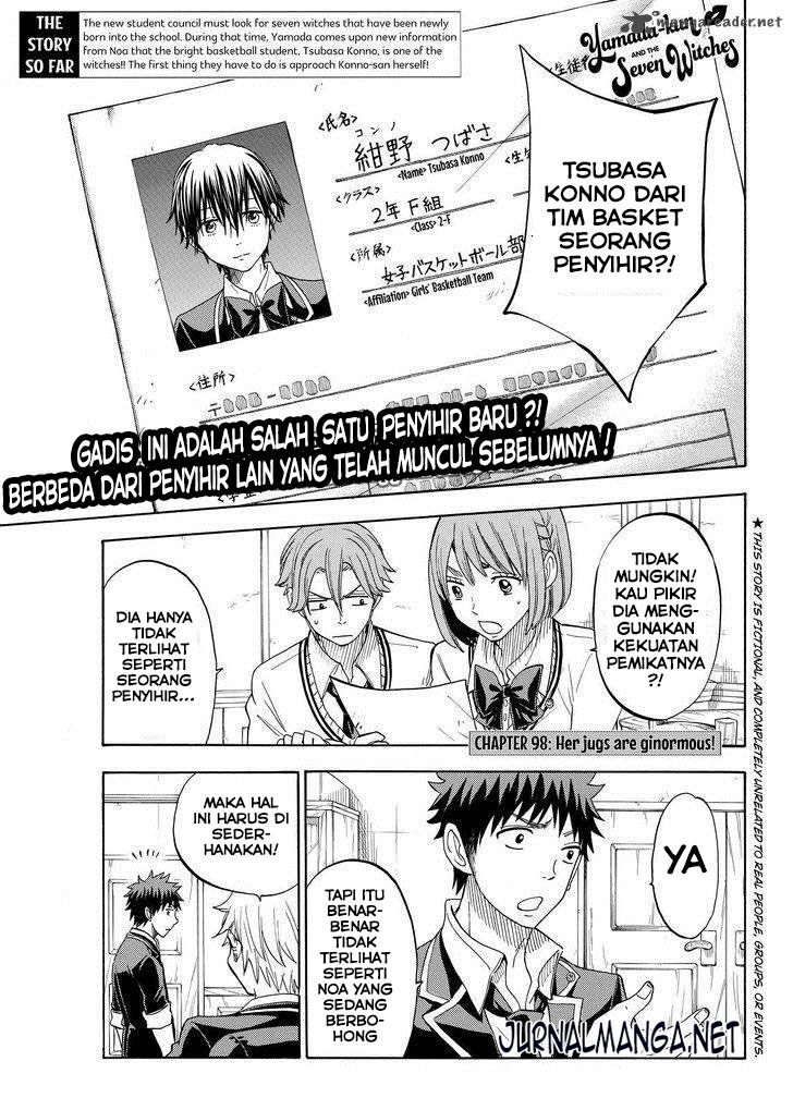 Yamada-kun to 7-nin no Majo Chapter 98