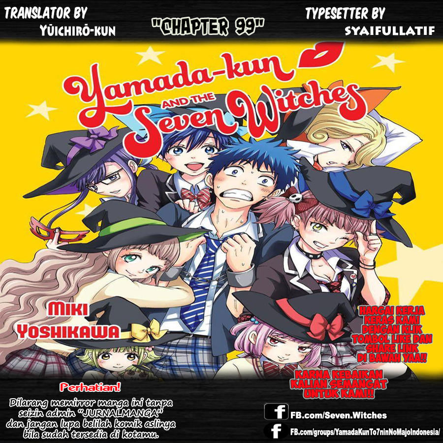 Yamada-kun to 7-nin no Majo Chapter 99