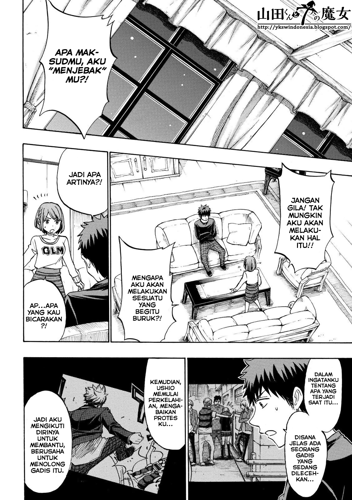 Yamada-kun to 7-nin no Majo chapter 133