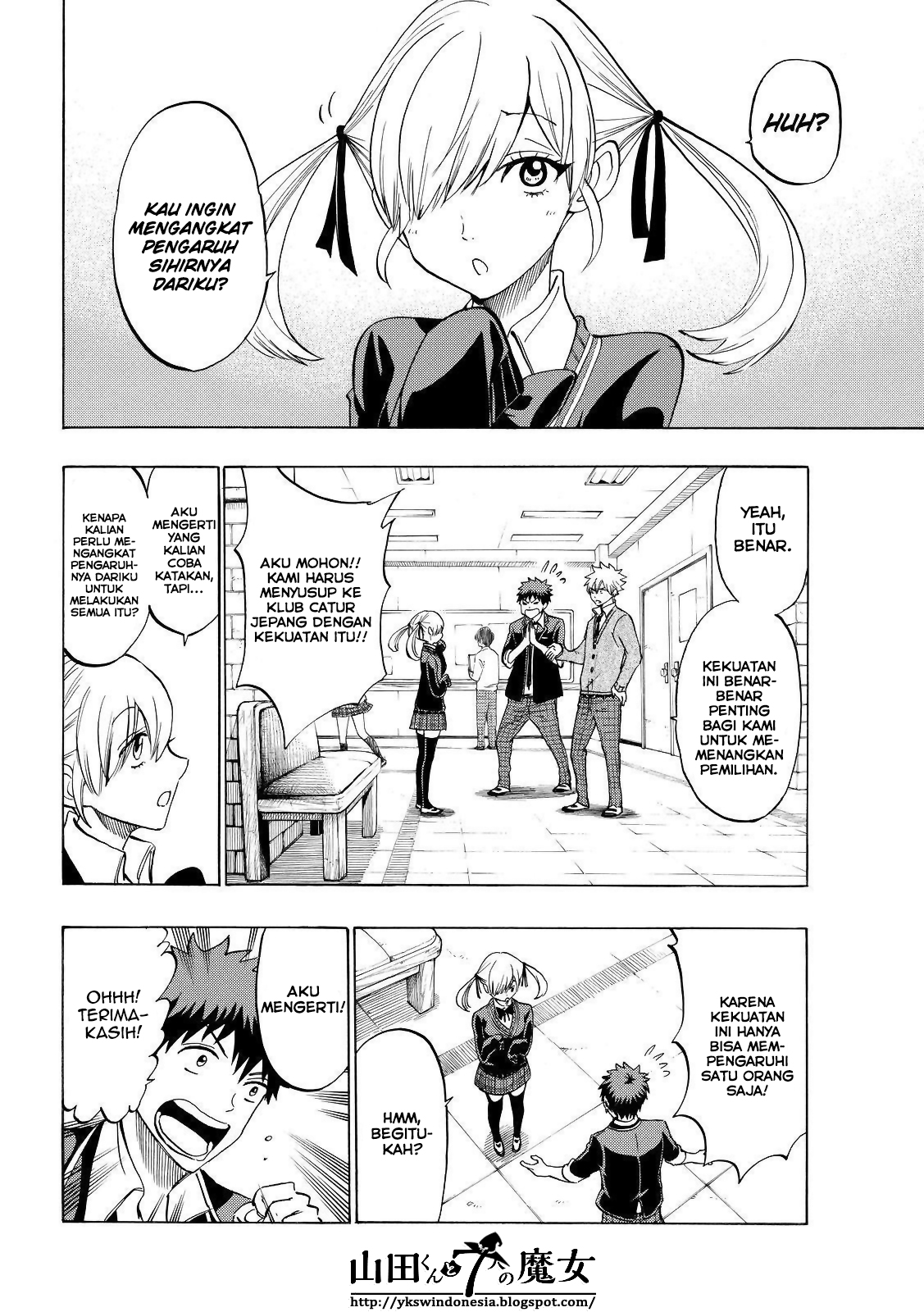 Yamada-kun to 7-nin no Majo Chapter 142