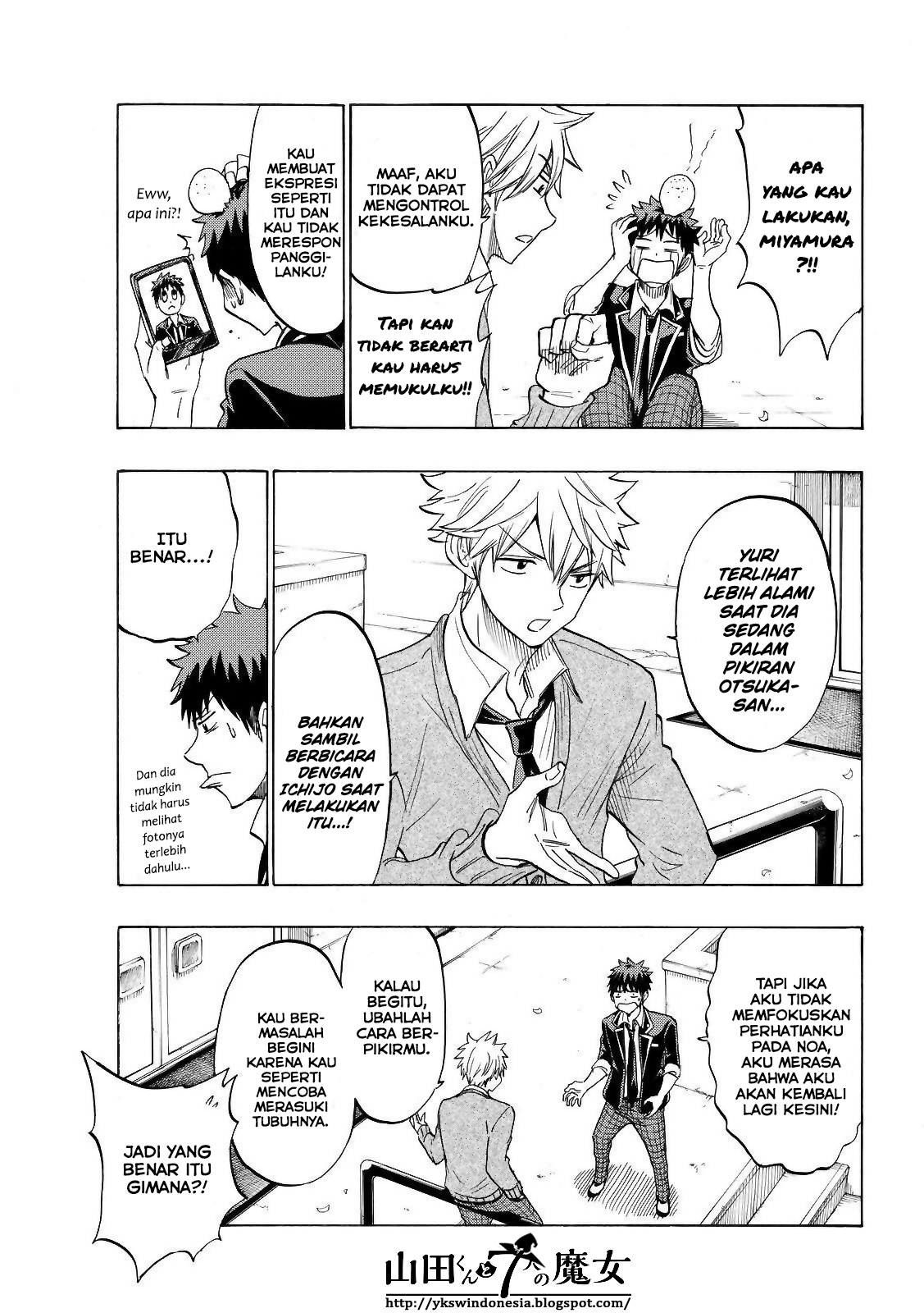 Yamada-kun to 7-nin no Majo Chapter 142