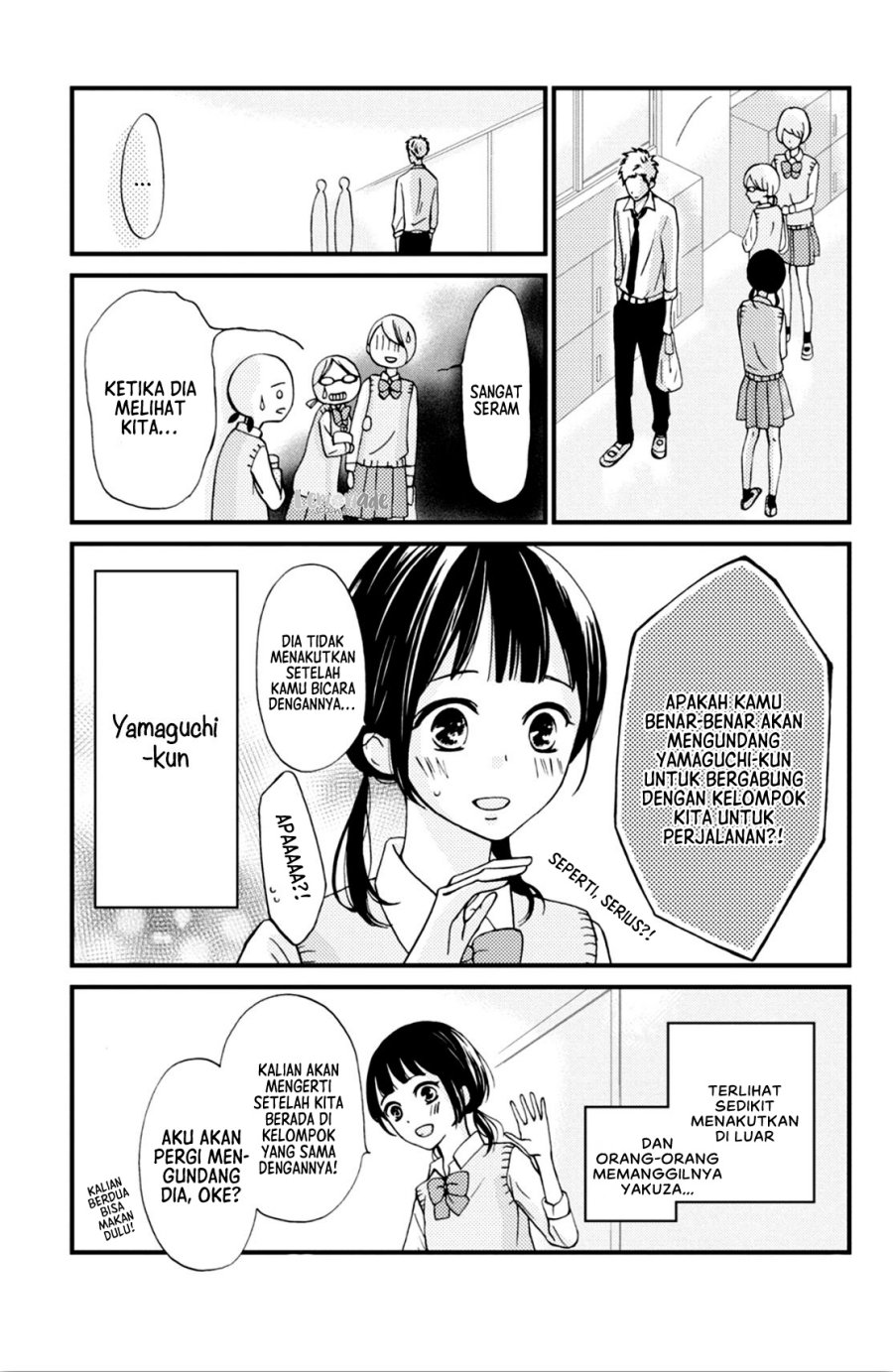 Yamaguchi-kun wa Warukunai Chapter 03 Bahasa Indonesia