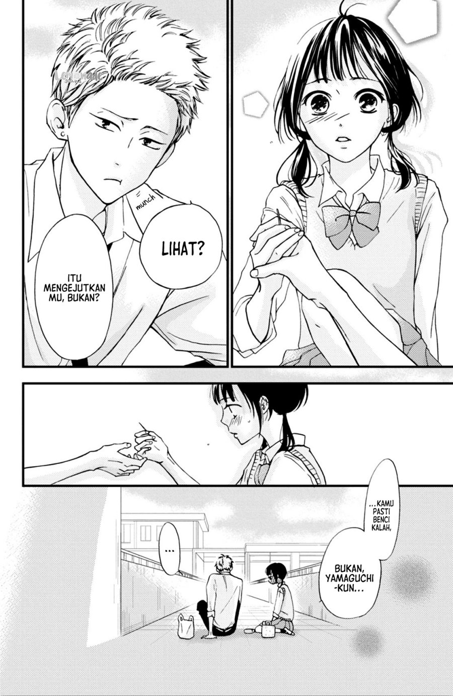 Yamaguchi-kun wa Warukunai Chapter 03 Bahasa Indonesia