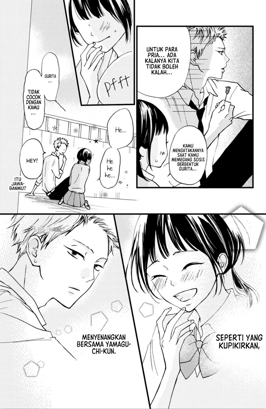 Yamaguchi-kun wa Warukunai Chapter 03 Bahasa Indonesia