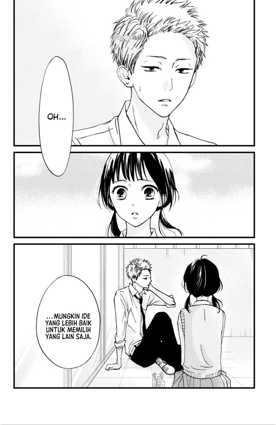 Yamaguchi-kun wa Warukunai Chapter 03 Bahasa Indonesia