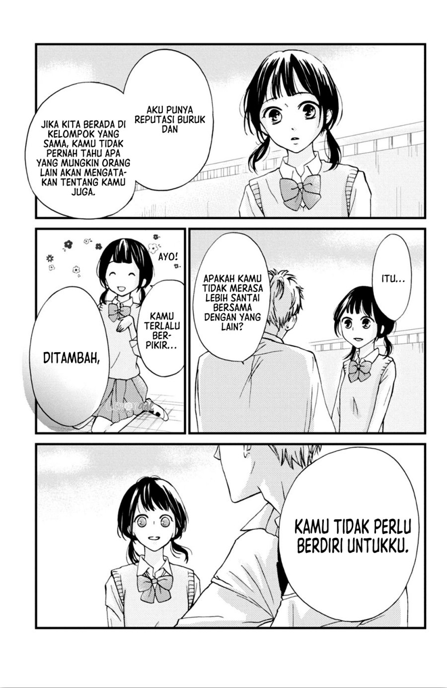 Yamaguchi-kun wa Warukunai Chapter 03 Bahasa Indonesia