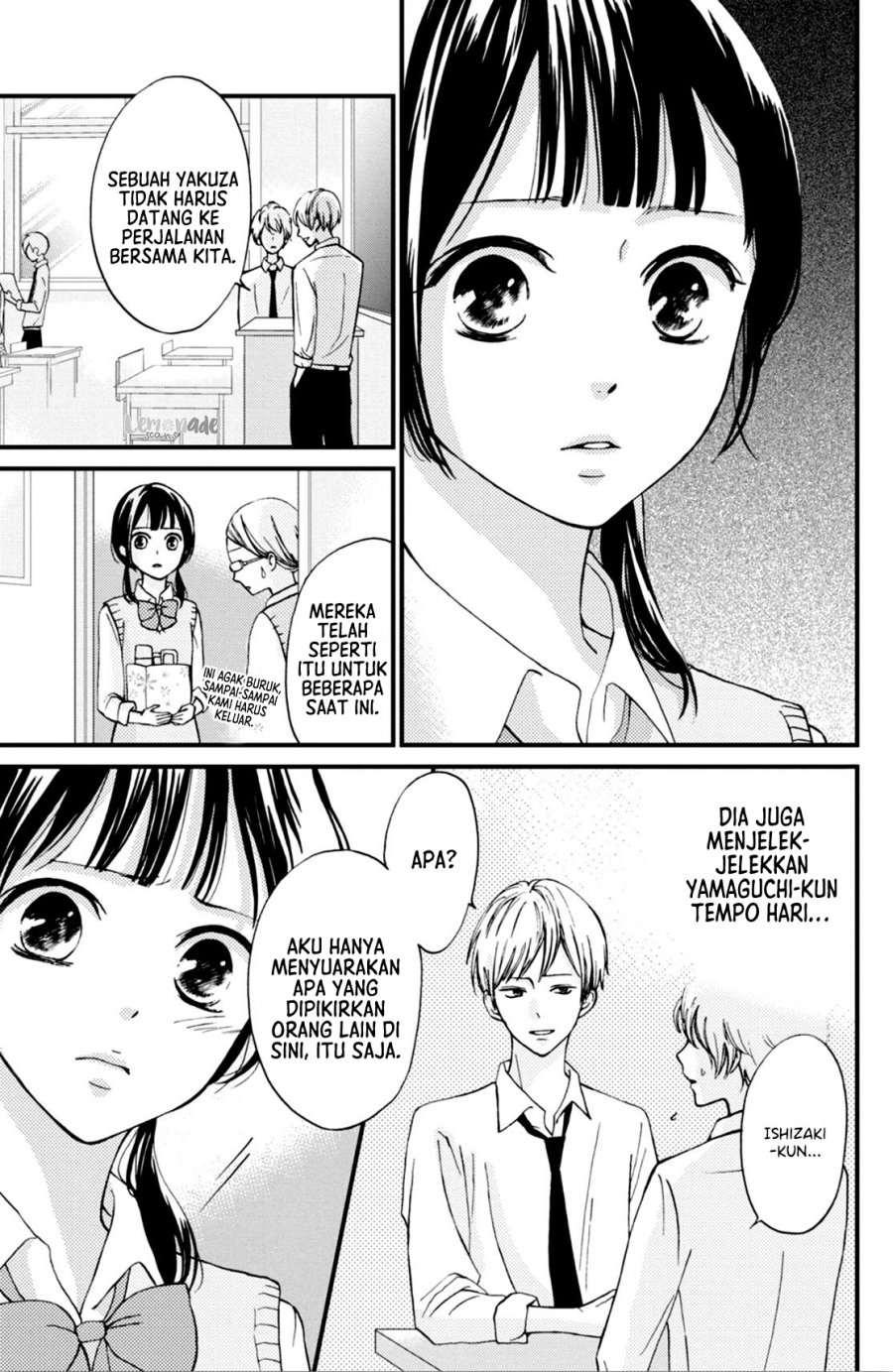 Yamaguchi-kun wa Warukunai Chapter 03 Bahasa Indonesia