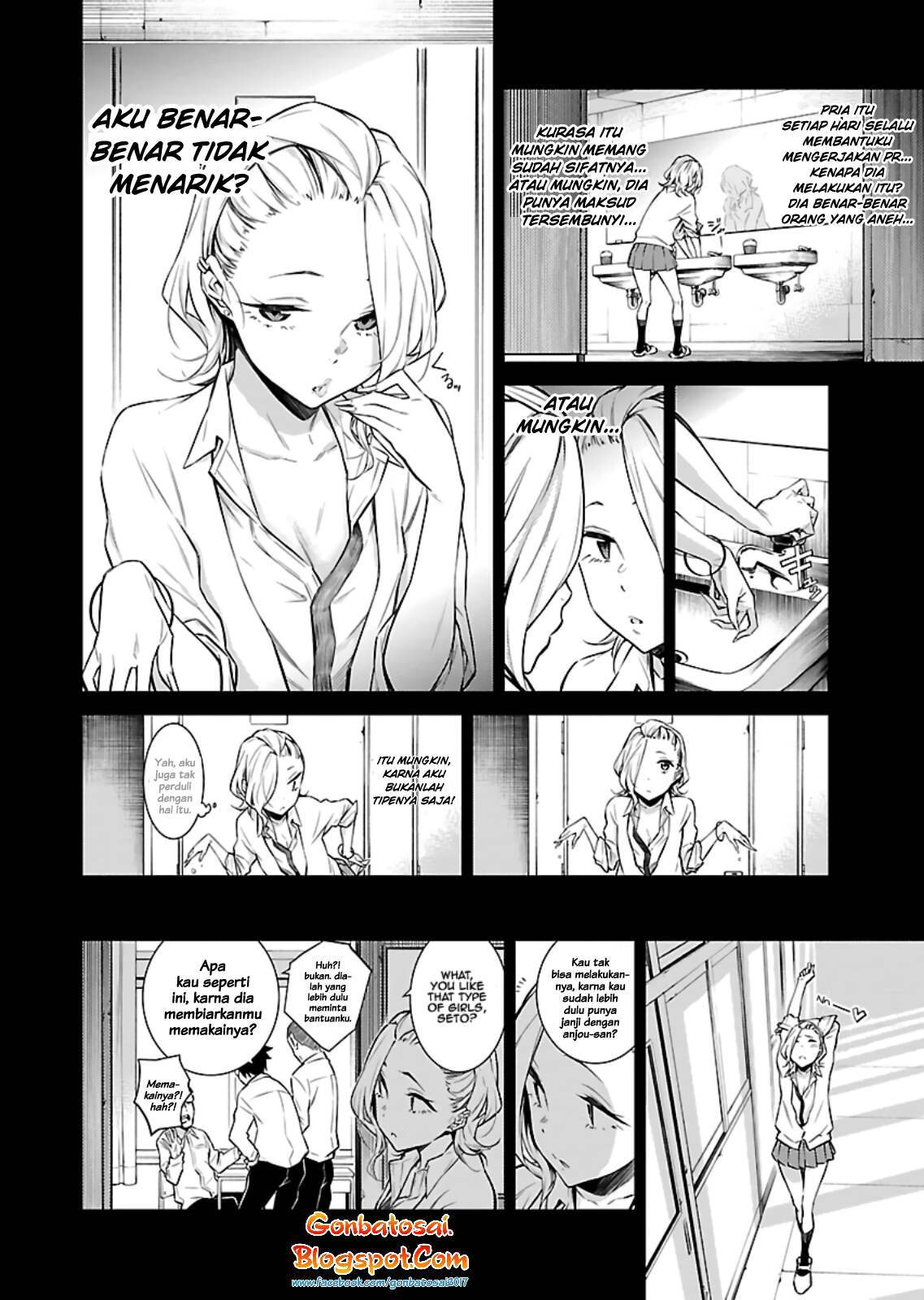 Yancha Gal no Anjou-san chapter 14