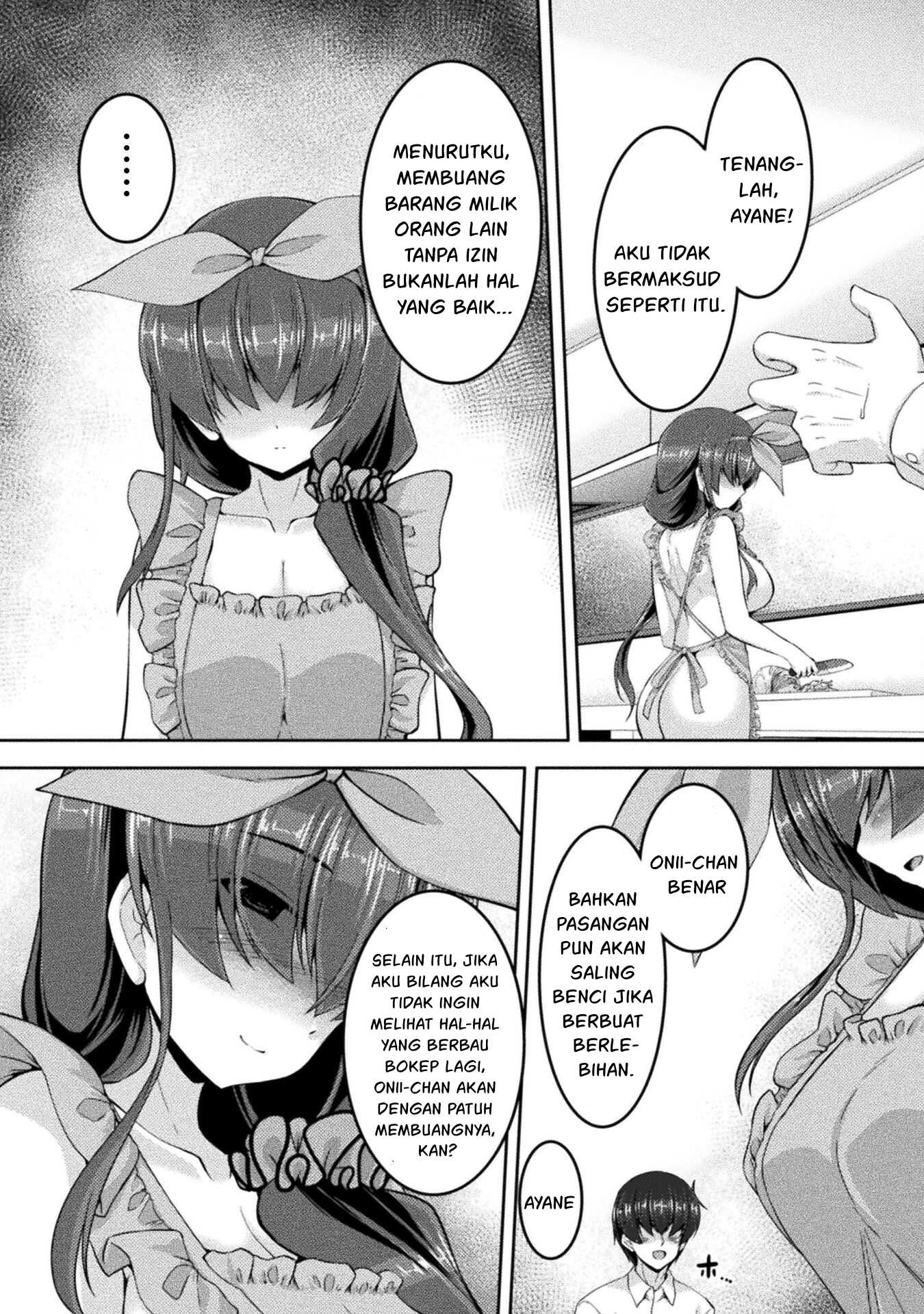Yandere Imouto ni Aisaresugite Kozukuri Kankin Seikatsu chapter 8