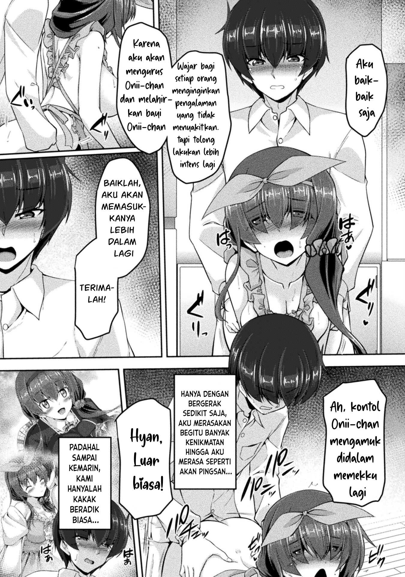 Yandere Imouto ni Aisaresugite Kozukuri Kankin Seikatsu chapter 8