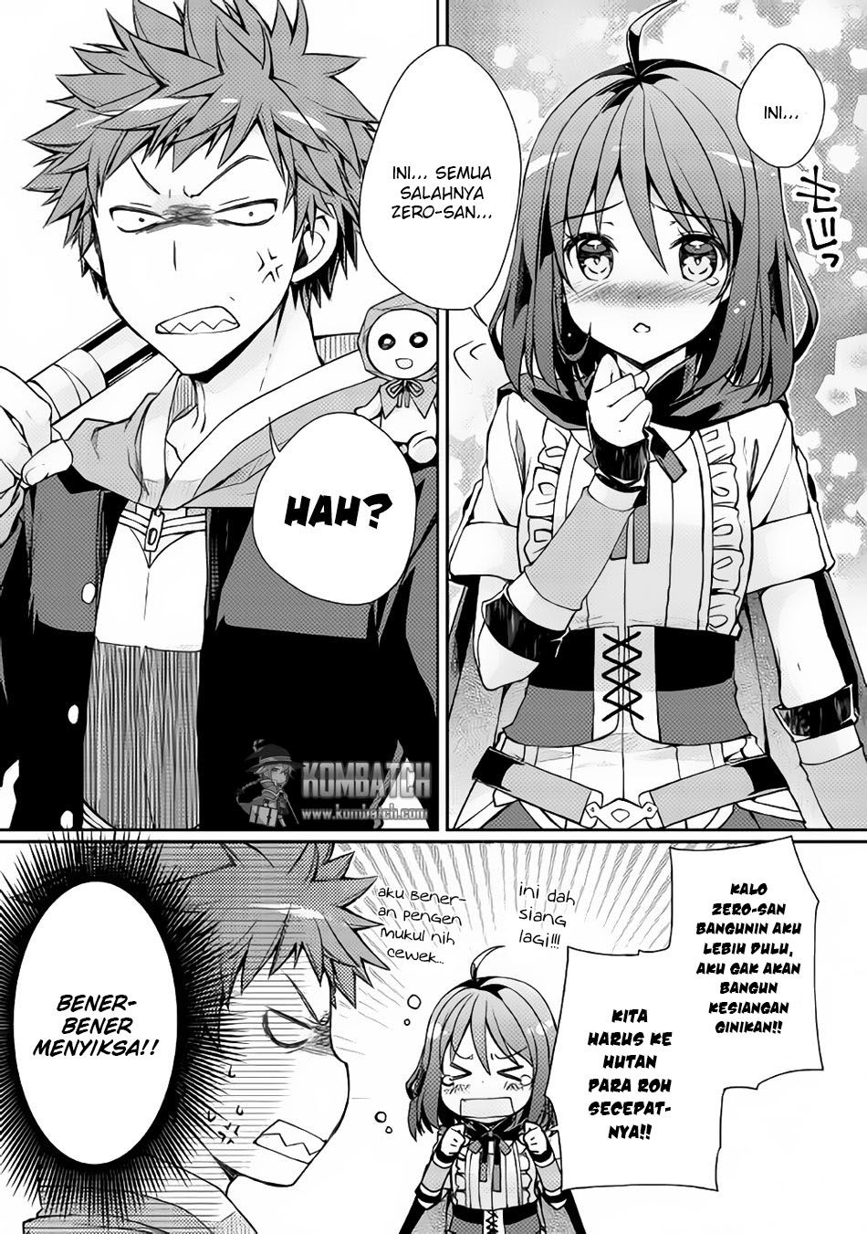 Yankee wa Isekai de Seirei ni Aisaremasu chapter 4