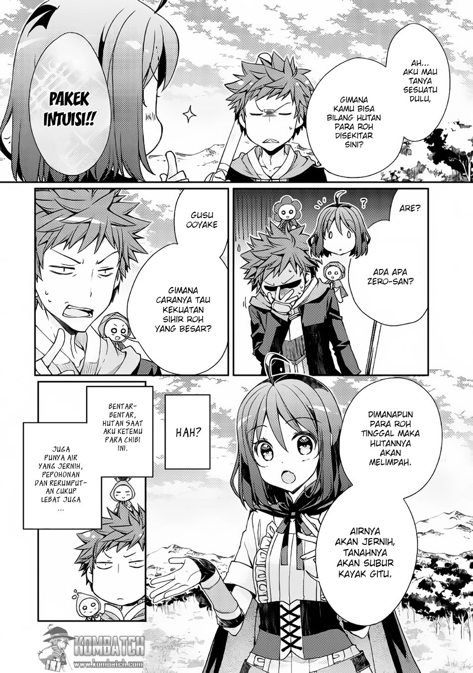 Yankee wa Isekai de Seirei ni Aisaremasu chapter 4