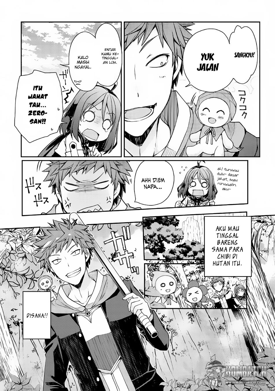 Yankee wa Isekai de Seirei ni Aisaremasu chapter 4