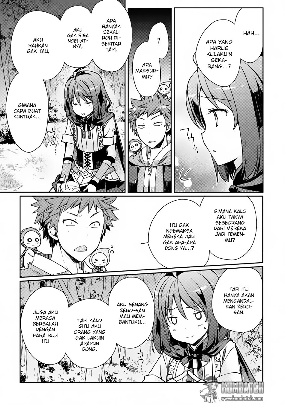 Yankee wa Isekai de Seirei ni Aisaremasu chapter 4
