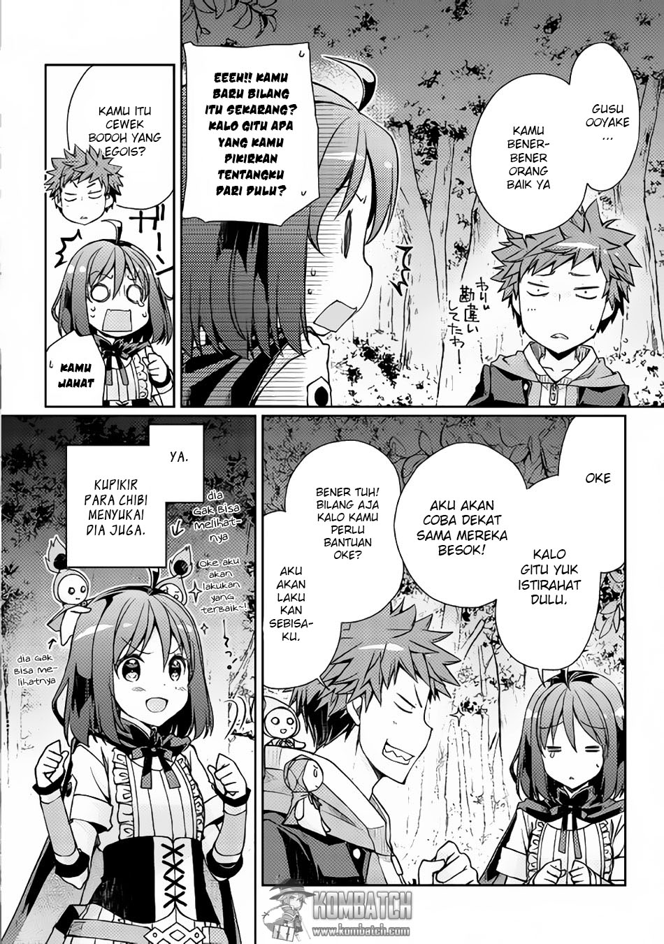 Yankee wa Isekai de Seirei ni Aisaremasu chapter 4