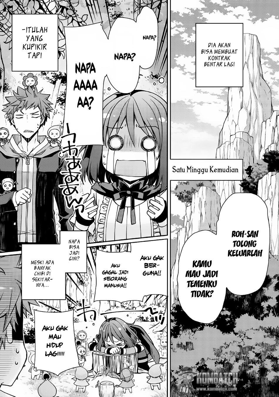 Yankee wa Isekai de Seirei ni Aisaremasu chapter 4