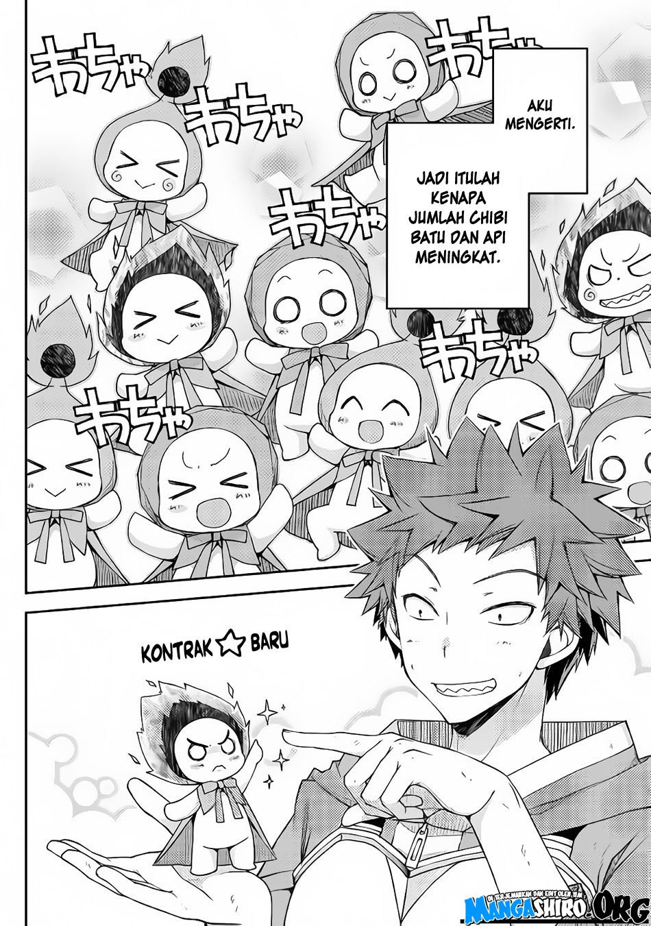 Yankee wa Isekai de Seirei ni Aisaremasu chapter 20