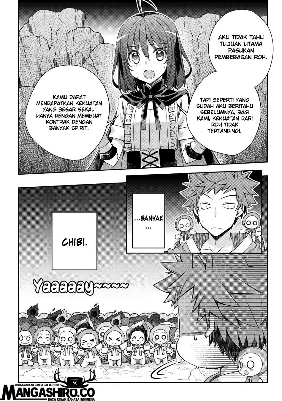 Yankee wa Isekai de Seirei ni Aisaremasu chapter 21