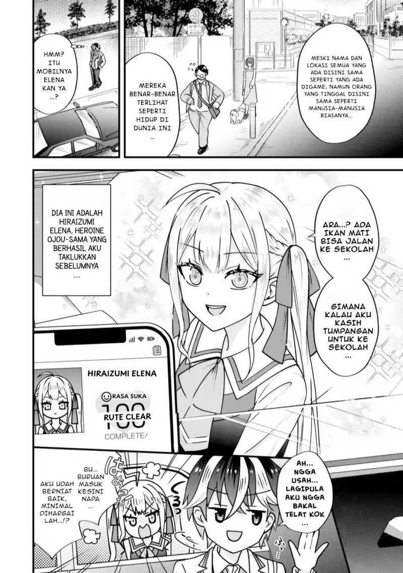 Yarikonda ren’ai game no akuyaku ni tensei shita node, gensaku chishiki de hiroin o kōryaku shimasu  Chapter 03.1 Bahasa Indonesia