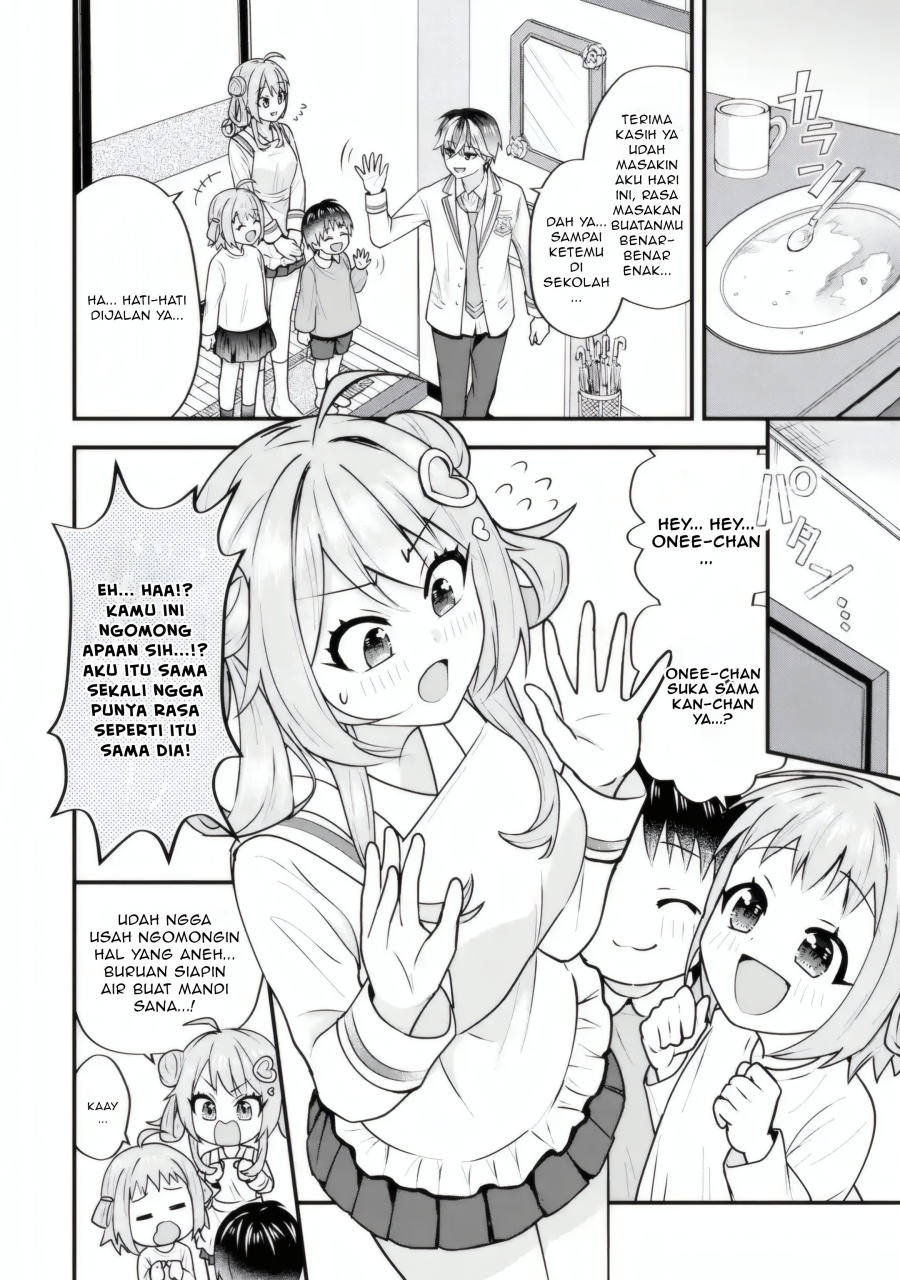 Yarikonda ren’ai game no akuyaku ni tensei shita node, gensaku chishiki de hiroin o kōryaku shimasu Chapter 04.5 Bahasa Indonesia