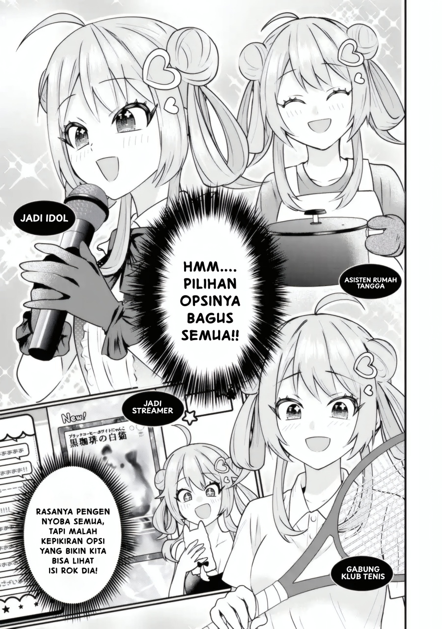 Yarikonda ren’ai game no akuyaku ni tensei shita node, gensaku chishiki de hiroin o kōryaku shimasu Chapter 04.5 Bahasa Indonesia