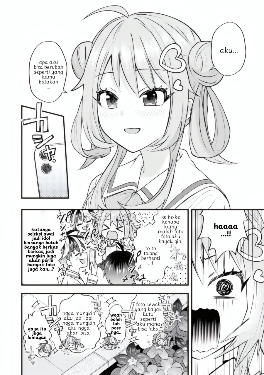 Yarikonda ren’ai game no akuyaku ni tensei shita node, gensaku chishiki de hiroin o kōryaku shimasu Chapter 04.5 Bahasa Indonesia