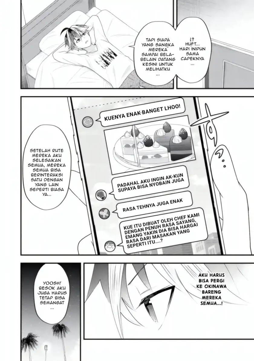 Yarikonda ren’ai game no akuyaku ni tensei shita node, gensaku chishiki de hiroin o kōryaku shimasu Chapter 05.3 Bahasa Indonesia