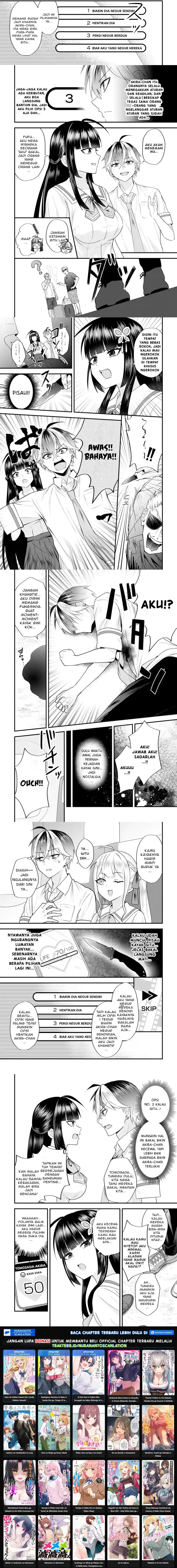 Yarikonda ren’ai game no akuyaku ni tensei shita node, gensaku chishiki de hiroin o kōryaku shimasu Chapter 07.2 Bahasa Indonesia