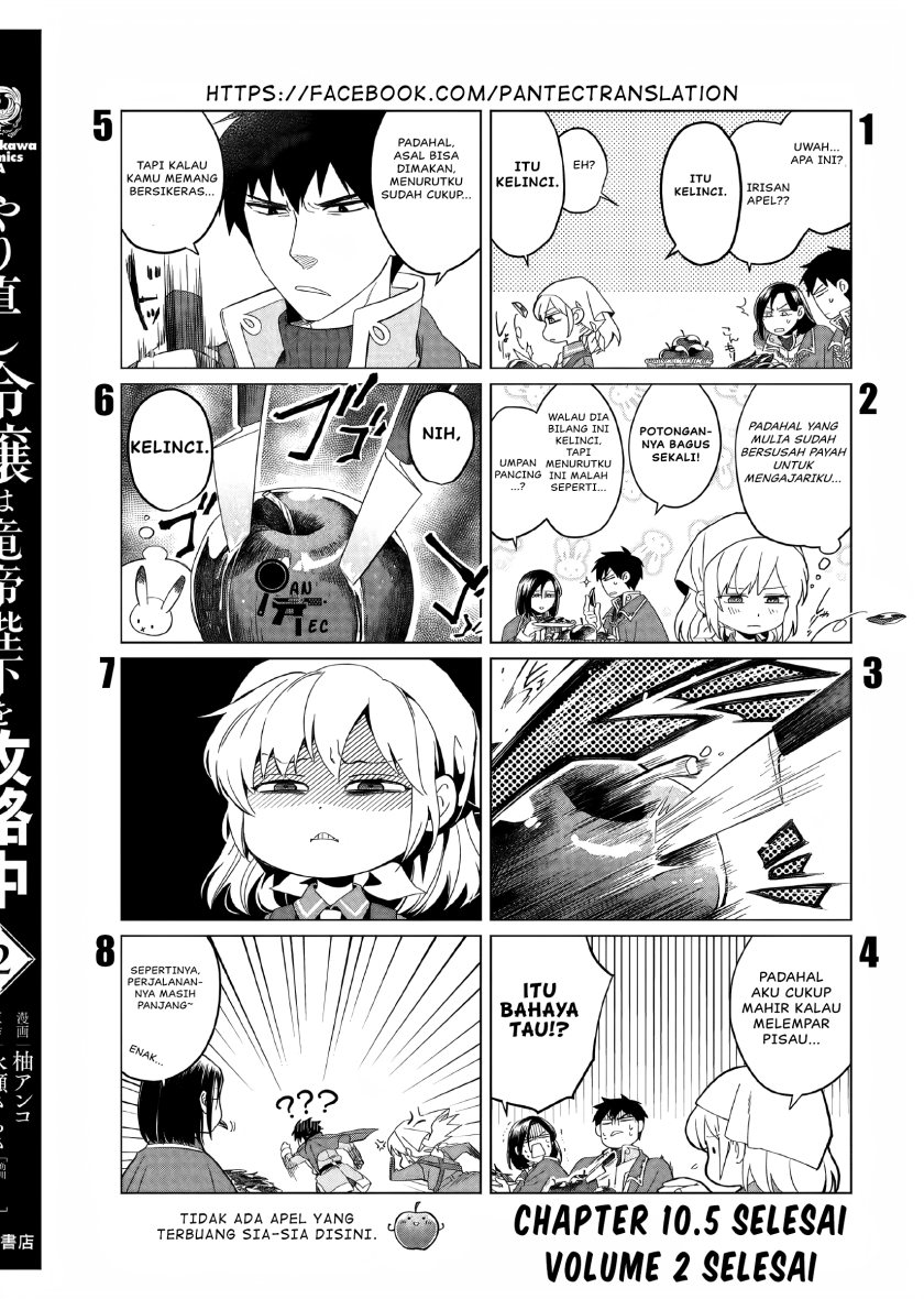 Yarinaoshi Reijou wa Ryuutei Heika wo Kouryaku-chuu chapter 10