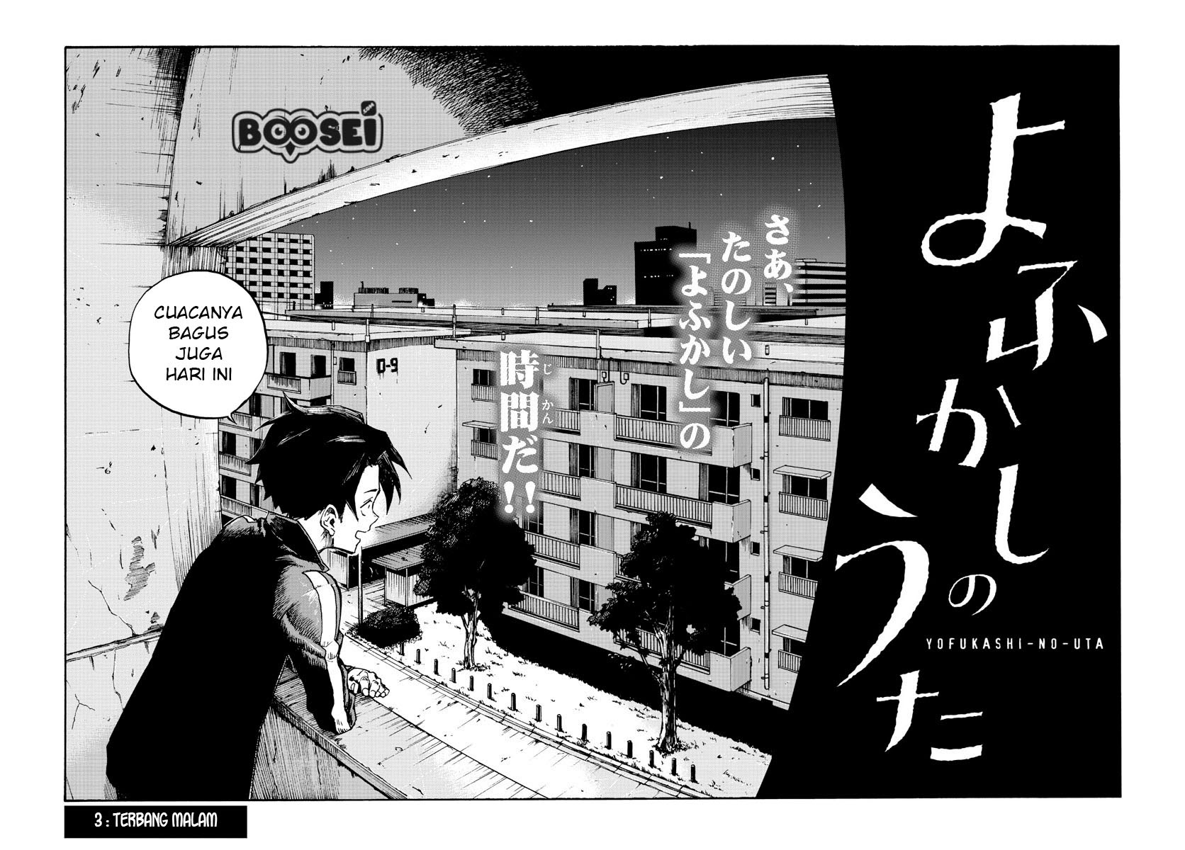Yofukashi no Uta Chapter 03 Bahasa Indonesia