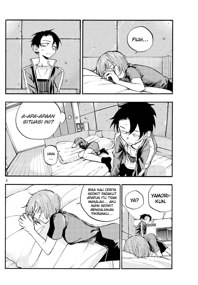 Yofukashi no Uta Chapter 97 Bahasa Indonesia