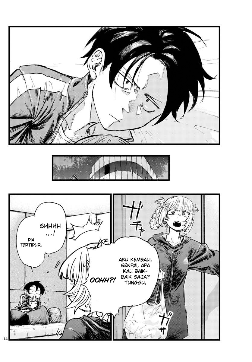 Yofukashi no Uta Chapter 97 Bahasa Indonesia
