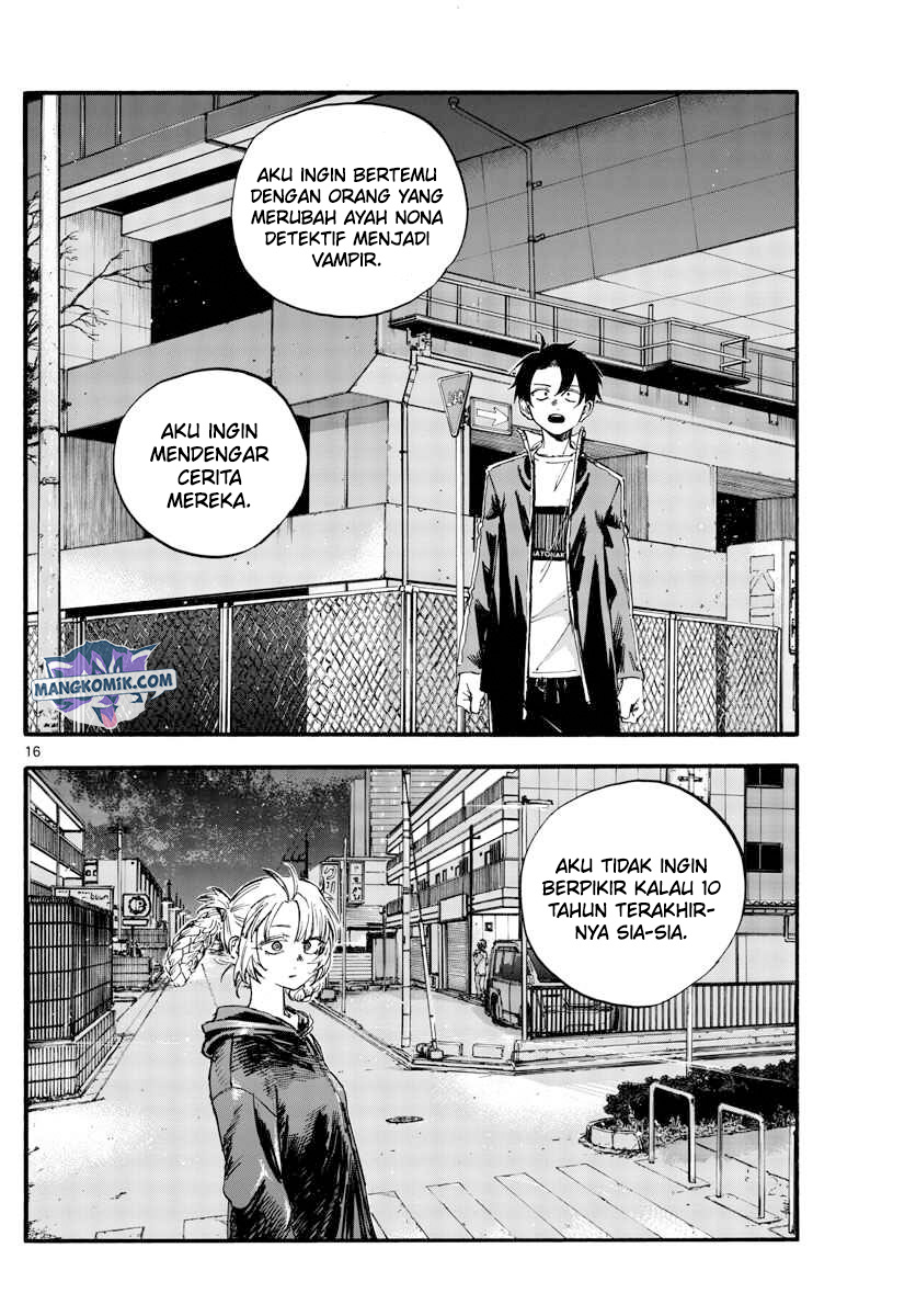 Yofukashi no Uta Chapter 97 Bahasa Indonesia