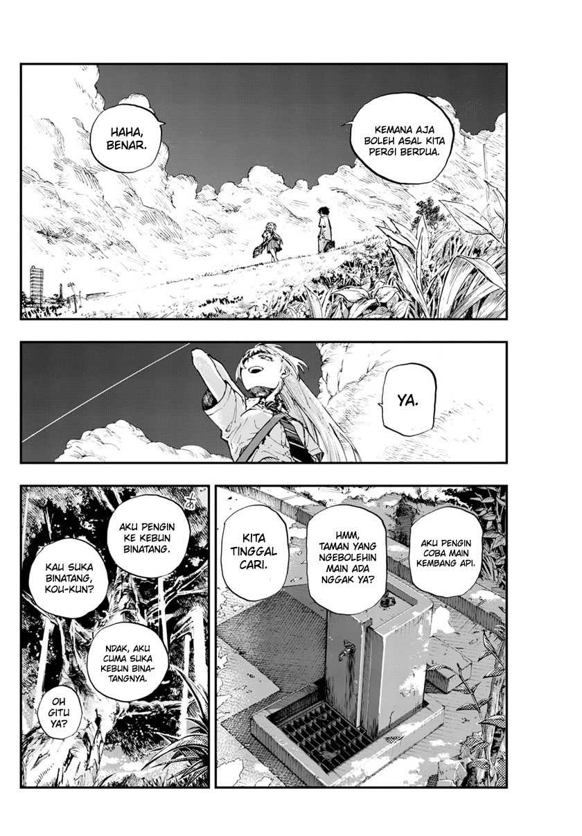 Yofukashi no Uta Chapter 195 Bahasa Indonesia